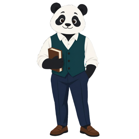 panda-professor-teacher-book-10468174