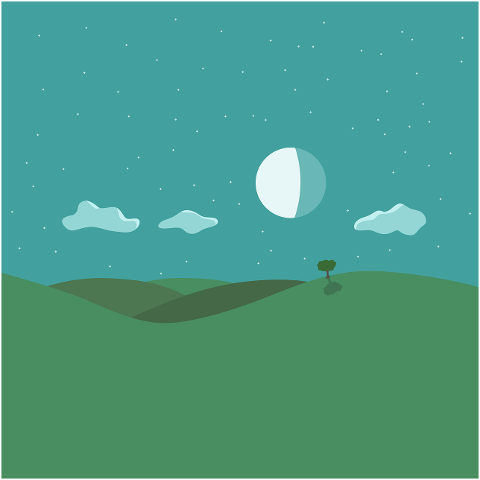 nature-mountains-moon-night-tree-10106842