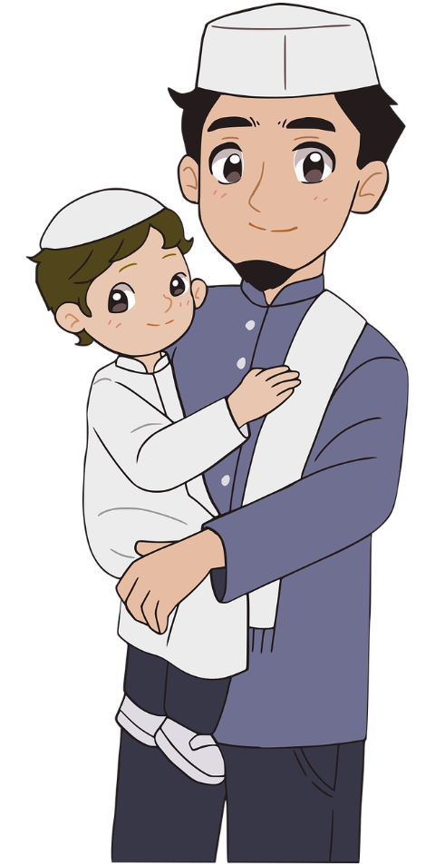 muslim-kid-father-daddy-son-child-9039034
