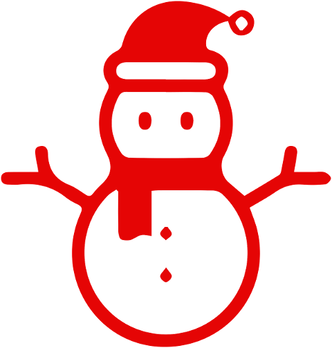 christmas-snowman-red-decoration-6682538