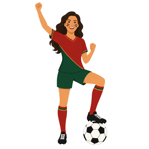 portugal-football-fan-woman-10338667