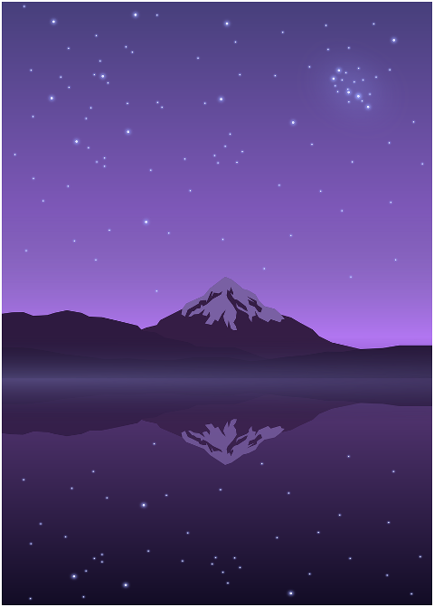 mountains-lake-stars-sky-5993080