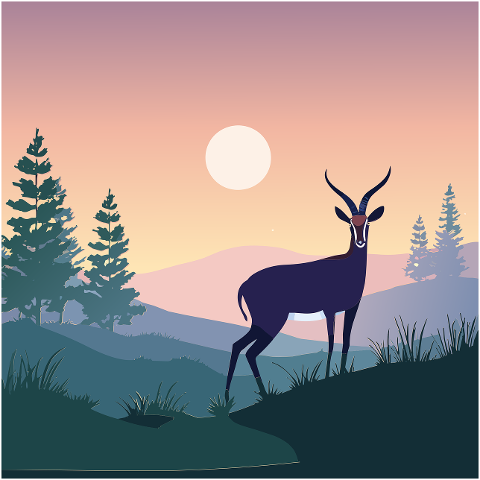 antelope-nature-landscape-wildlife-10365901