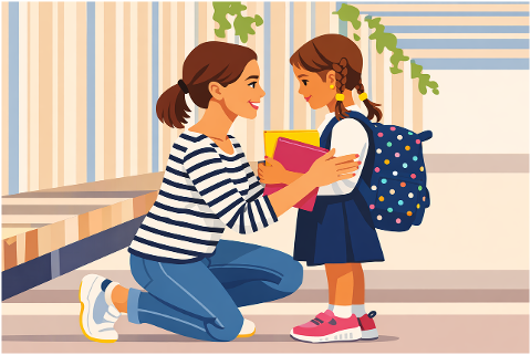 mother-daughter-school-books-10165250