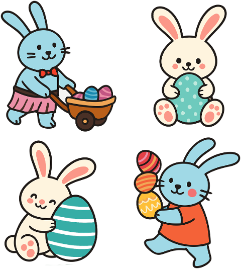 ai-generated-easter-rabbits-eggs-9521370