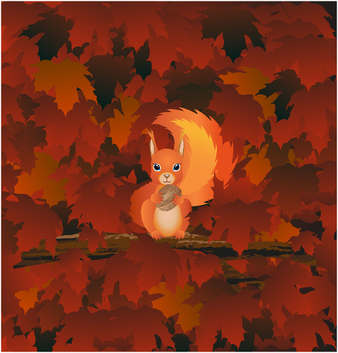 squirrel-rodent-tree-maple-autumn-6664212