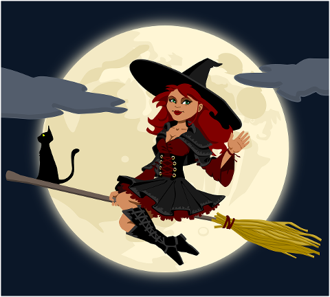 witch-witchcraft-broomstick-broom-155291
