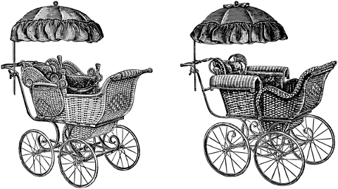 baby-carriage-pram-line-art-5126761