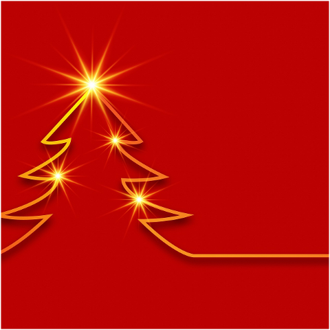 red-christmas-background-gold-stars-4515496