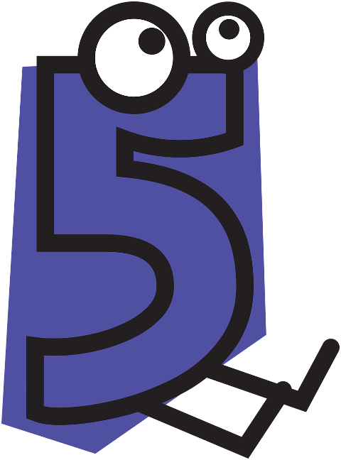 five-number-5-symbol-creature-9251730