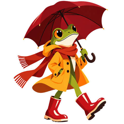 frog-umbrella-raincoat-rain-boots-10490770