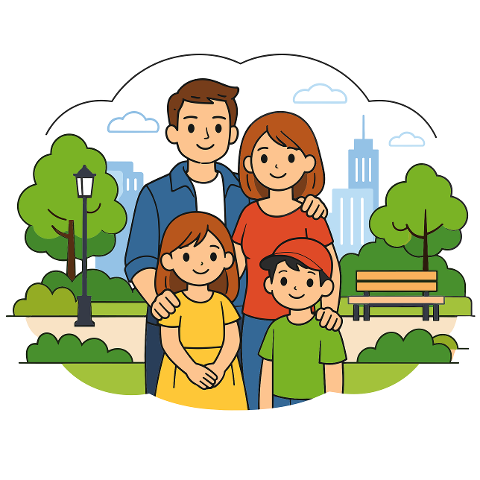 family-illustration-happy-family-10080004