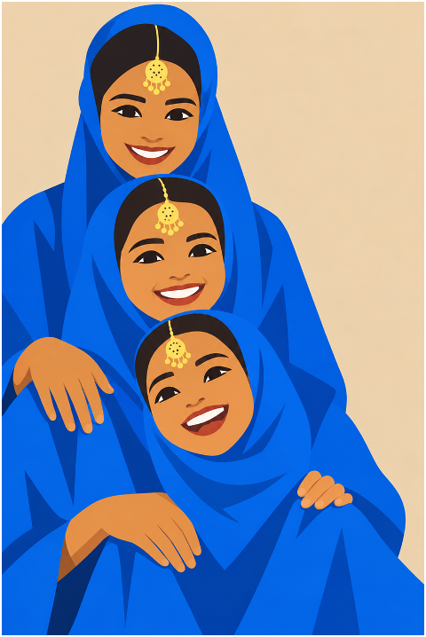 indian-women-family-portrait-india-10514357
