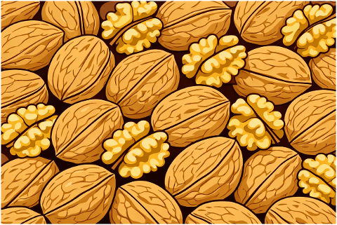 walnut-pattern-walnuts-background-10142801