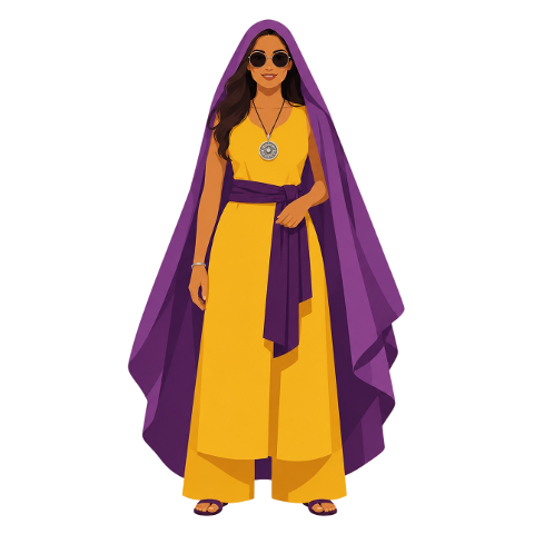 indian-fashion-yellow-dress-10444300