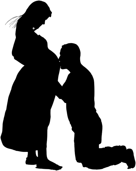 pregnant-couple-silhouette-kissing-6034556