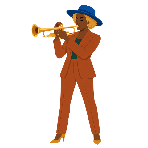 trumpet-woman-musician-10442287