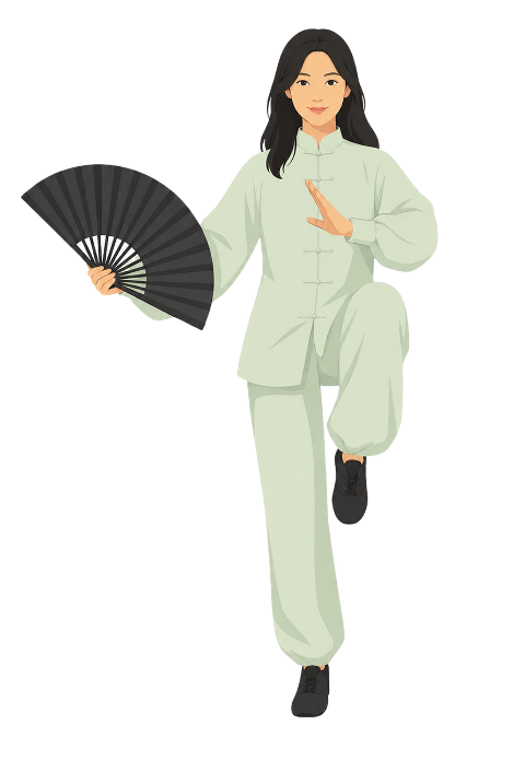 tai-chi-woman-folding-fan-pose-10444877