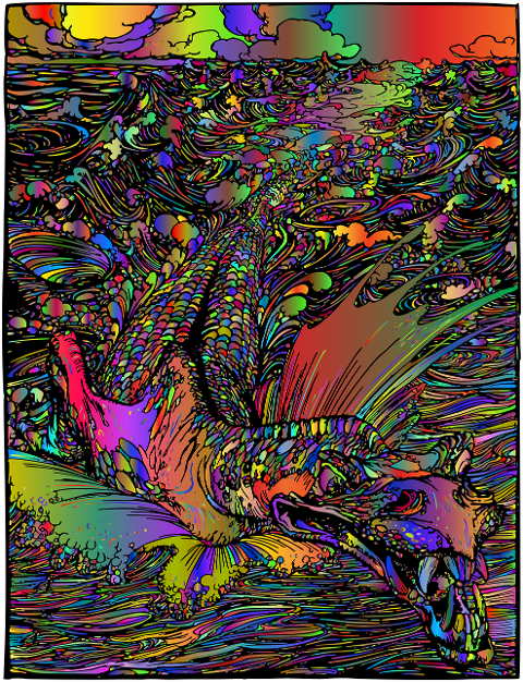 sea-monster-beast-psychedelic-8143905