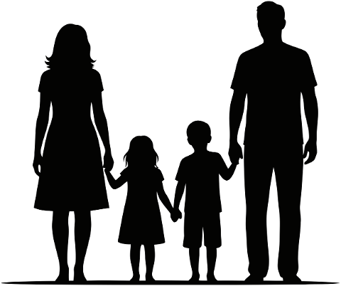 family-silhouette-parents-children-10052515