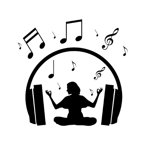meditation-music-yoga-silhouette-7722999
