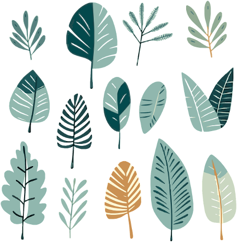 leaves-watercolour-clip-art-design-9062501