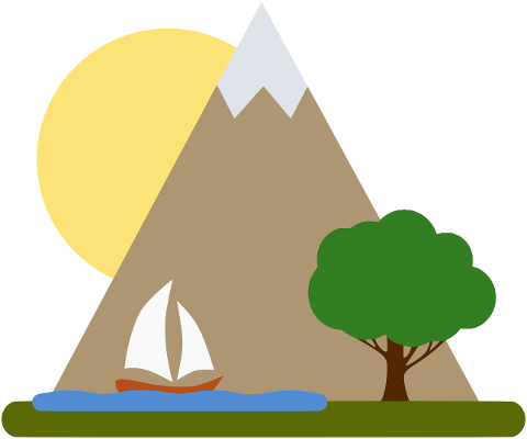 mountain-the-needle-sail-boat-tree-7744421