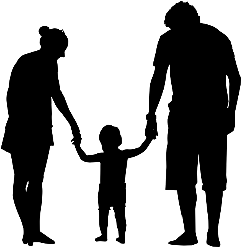 couple-kid-silhouette-family-6020556