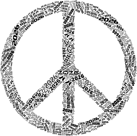 calendar-2026-peace-sign-typography-9882429
