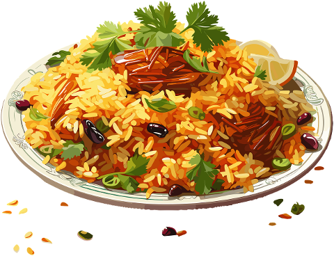 ai-generated-biryani-dish-rice-8123329
