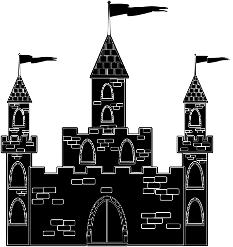 castle-flags-silhouette-fantasy-6143968