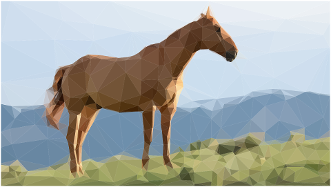 brown-horse-horse-pixel-art-mosaic-6949585