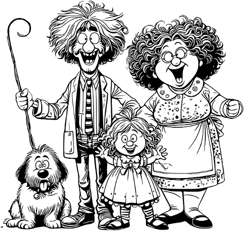 family-drawing-child-coloring-page-8493097