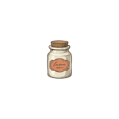 jar-cork-label-drawing-sketch-10359550
