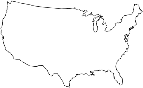 america-dots-map-usa-country-8222278