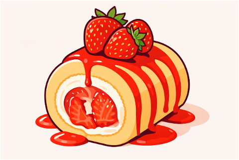 strawberry-roll-strawberry-cake-10170723