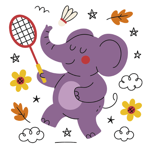 ai-generated-elephant-badminton-9597067