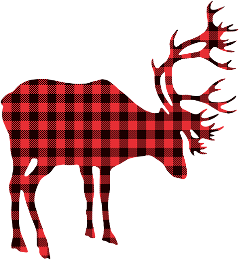 buffalo-plaid-deer-buck-reindeer-5991019