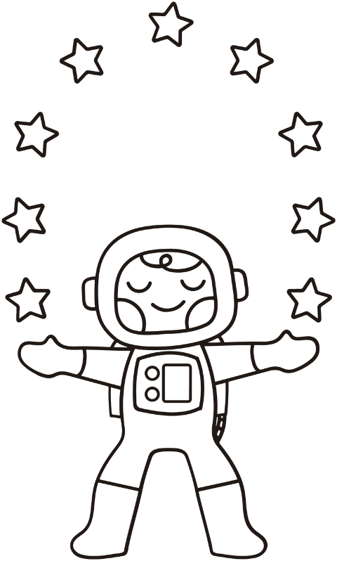 astronaut-child-stars-cute-6089400