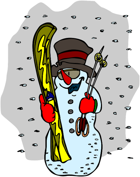 snowman-skier-snow-ski-sport-6769102