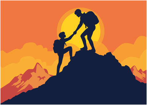climbing-hiking-teamwork-silhouette-9243832