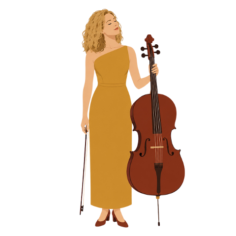 cellist-classical-music-yellow-dress-10442910