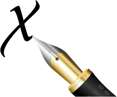 fountain-pen-calligraphy-x-vote-9077509
