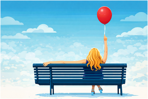 woman-girl-balloon-red-balloon-sky-10167291