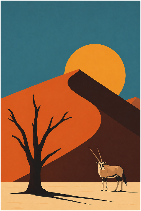 desert-antelope-silhouette-10254905