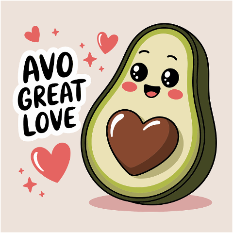 ai-generated-avocado-love-hearts-9677908