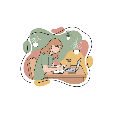 couple-working-illustration-10079898