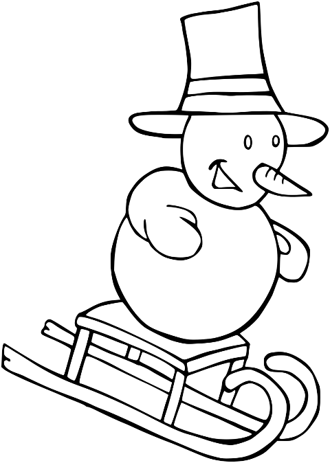 snowman-snow-christmas-sleigh-6879807