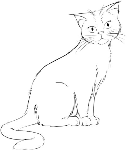 cat-feline-kitty-kitten-drawing-5445981