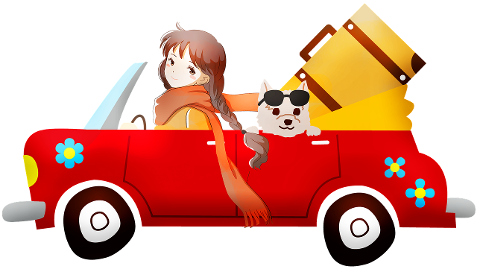 girl-car-dog-driving-anime-6108836